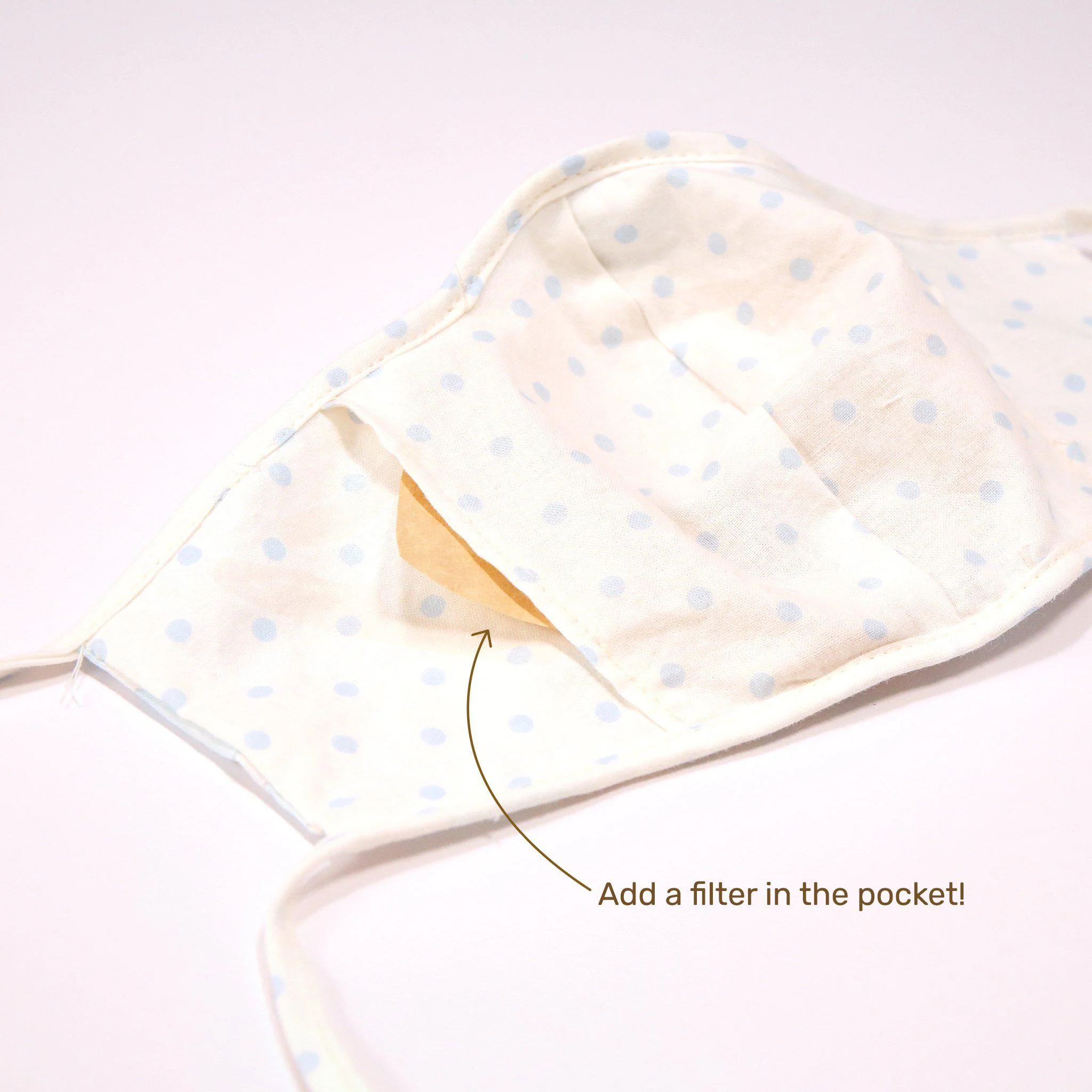 RETIRED - Adult Cloth Face Mask - Bloom With Carrots - Image 2