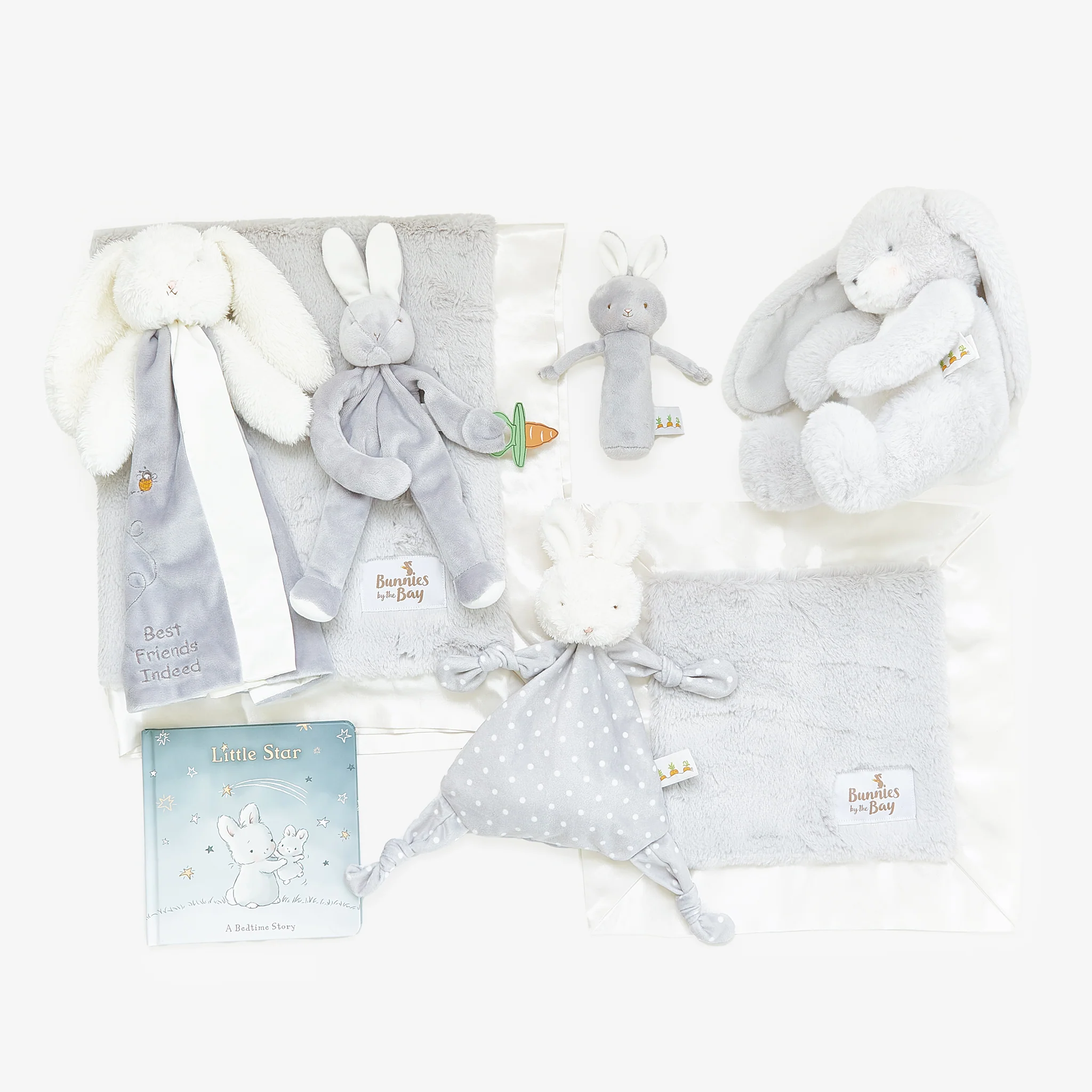 Baby & Bloom Gift Set - Gray
