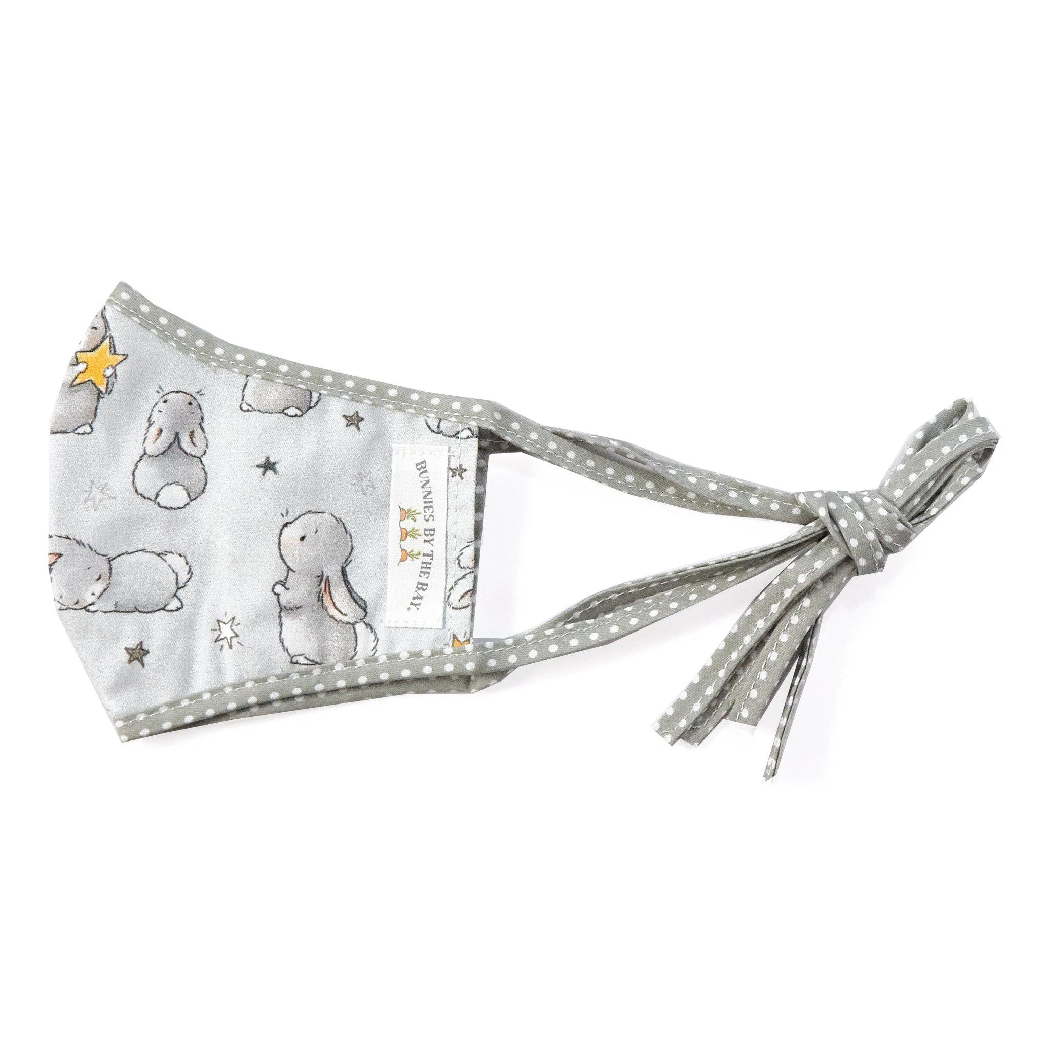 Bloom Bunny with Stars Cloth Face Mask for Adults and Kids - Image 5