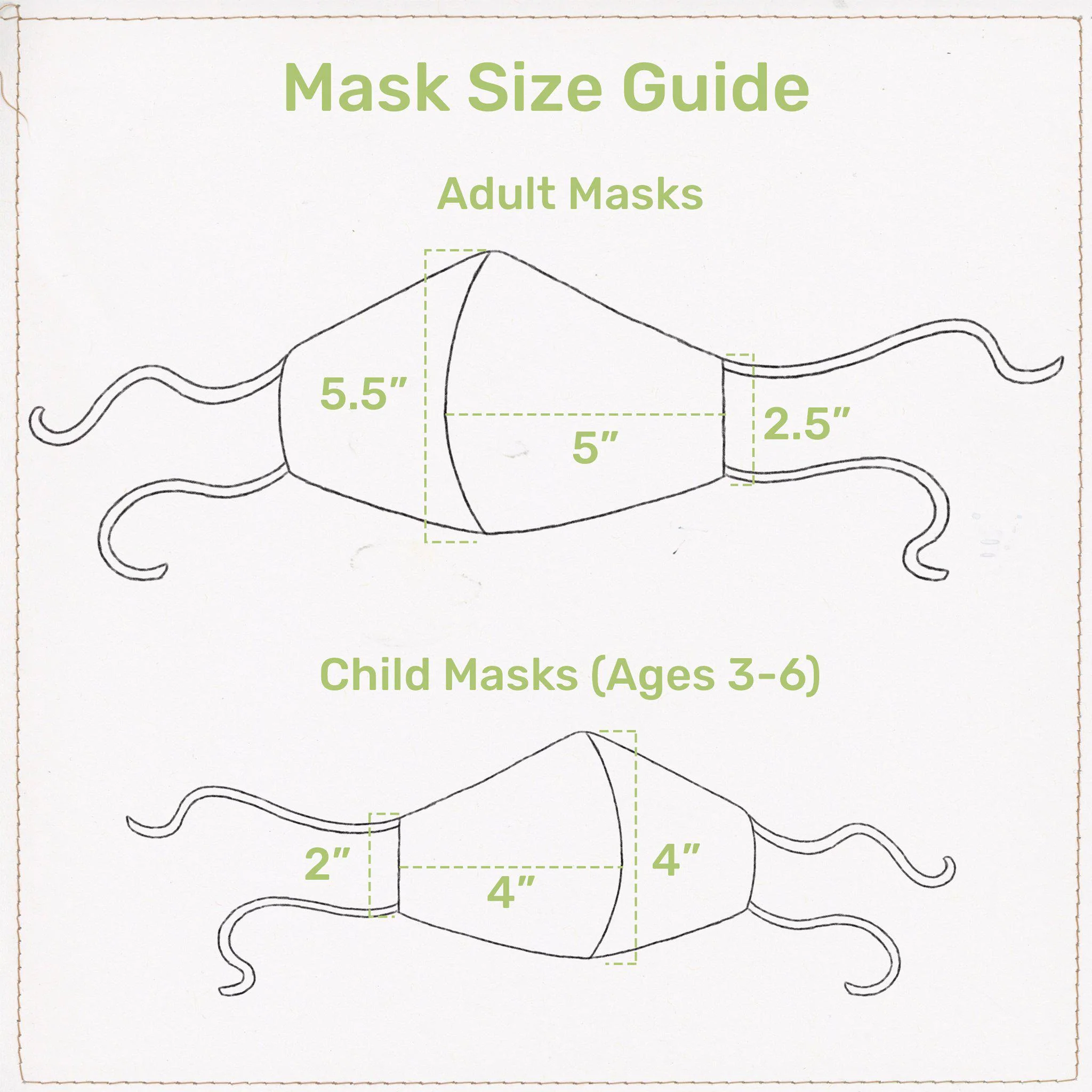 RETIRED - Blossom Bunny Cloth Face Mask for Adults and Kids - Image 8