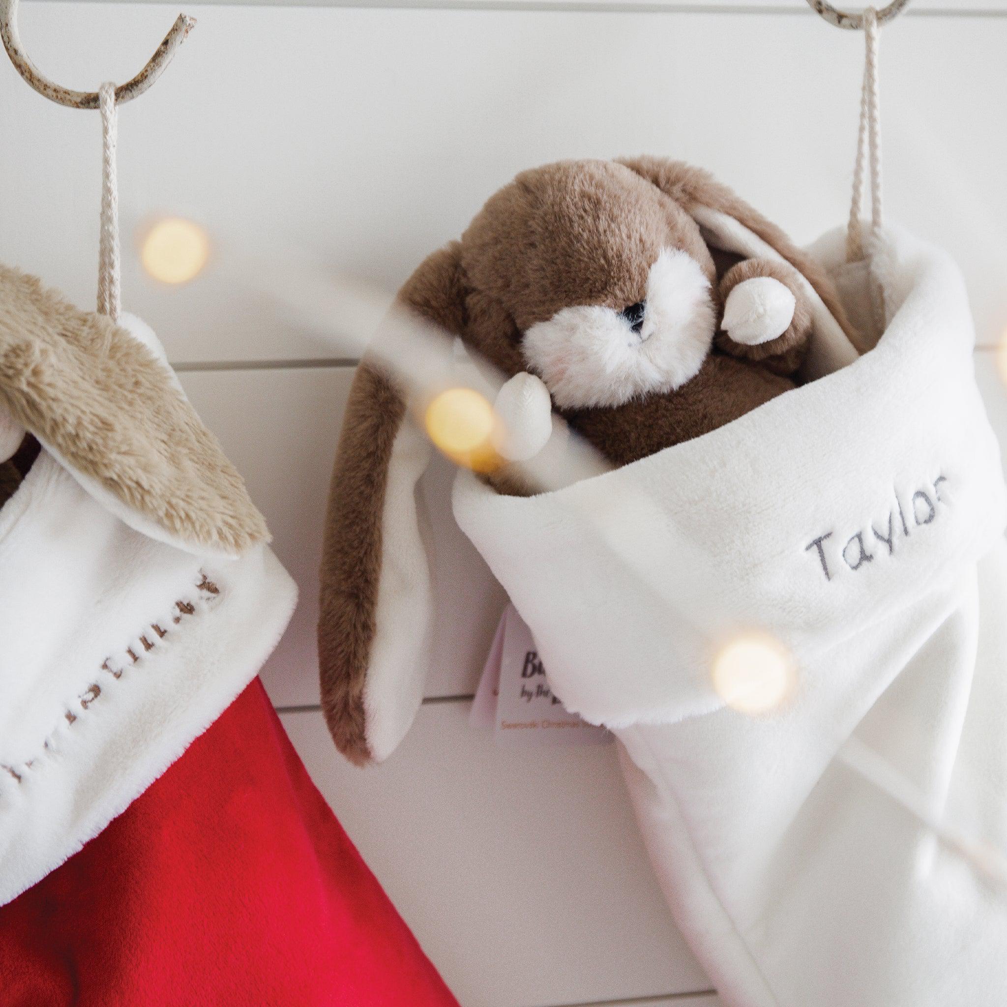 RETIRED - Bunnies By The Bay Holiday Stocking - Image 2