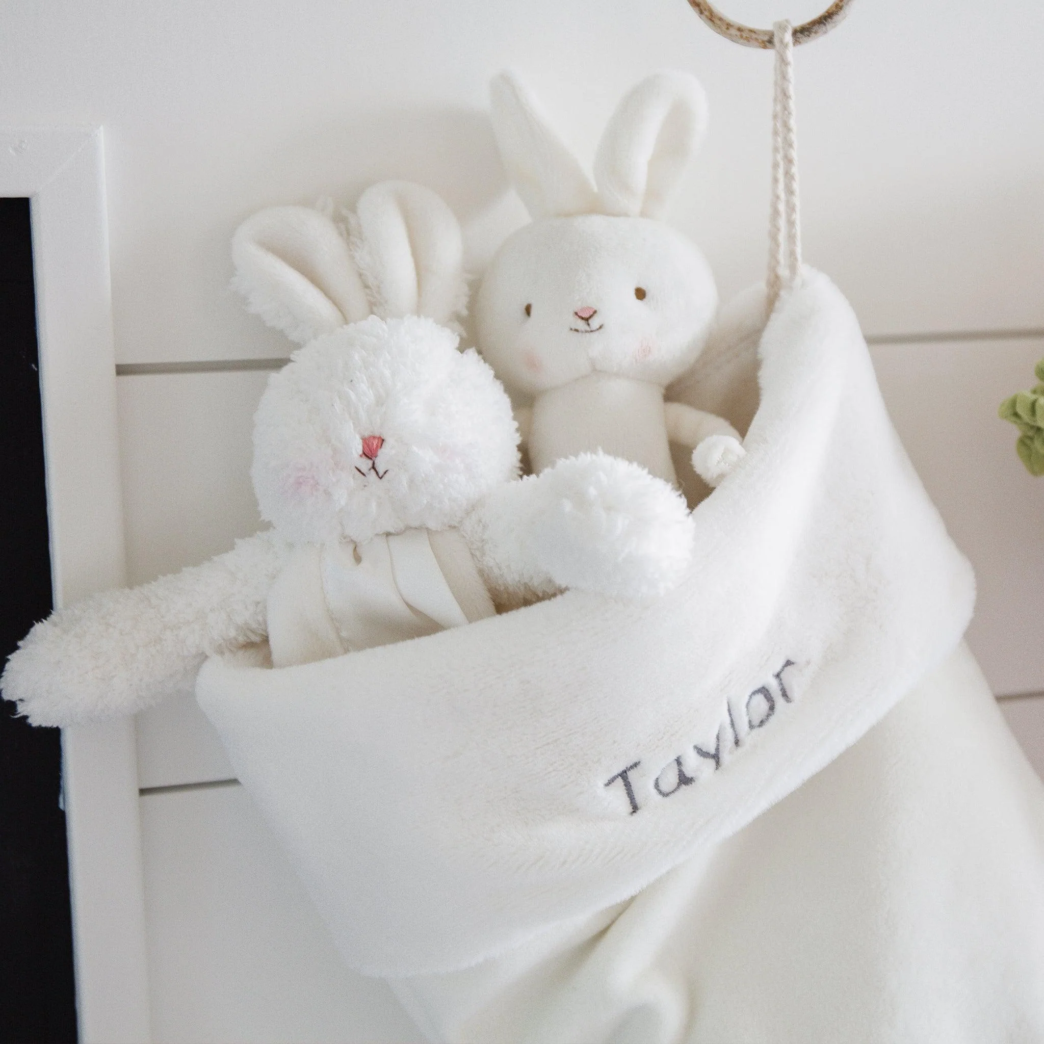 RETIRED - Bunnies By The Bay Holiday Stocking - Image 5