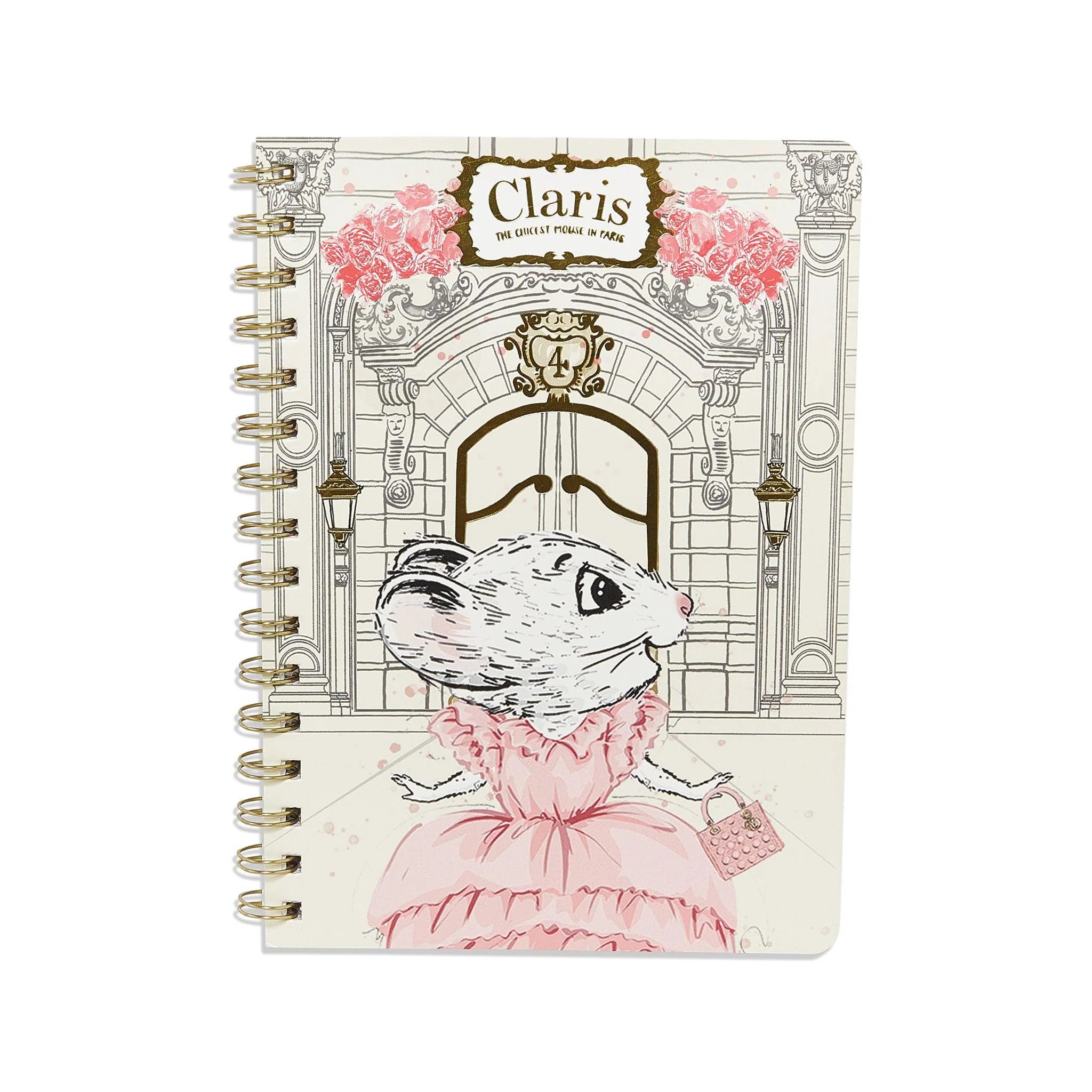 RETIRED - Claris The Mouse - A5 Spiral Notebook
