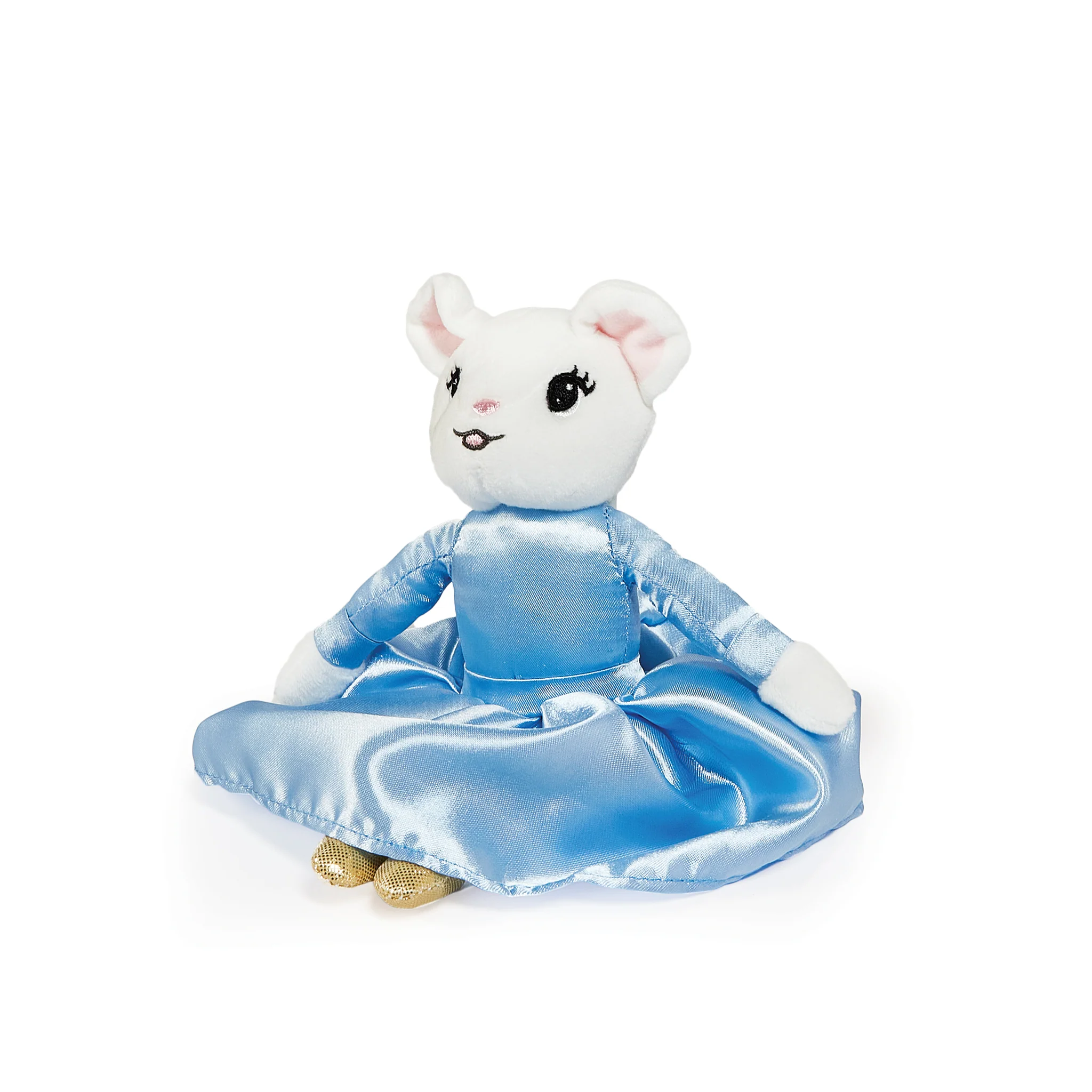 RETIRED - Claris The Mouse - Blue Mini Plush Doll - Image 3