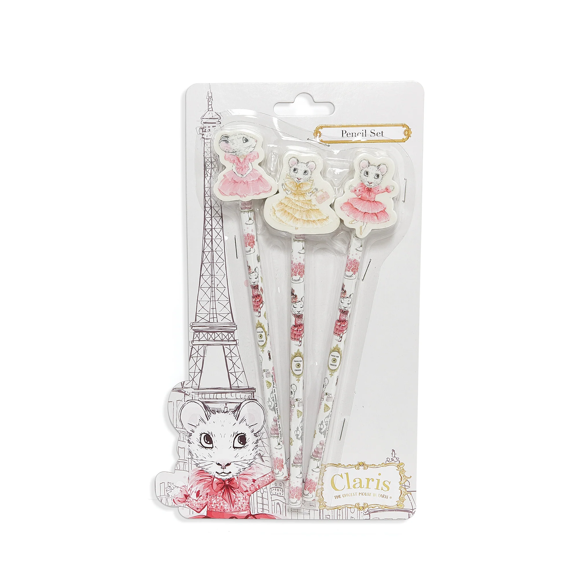RETIRED - Claris The Mouse - Pencil Set