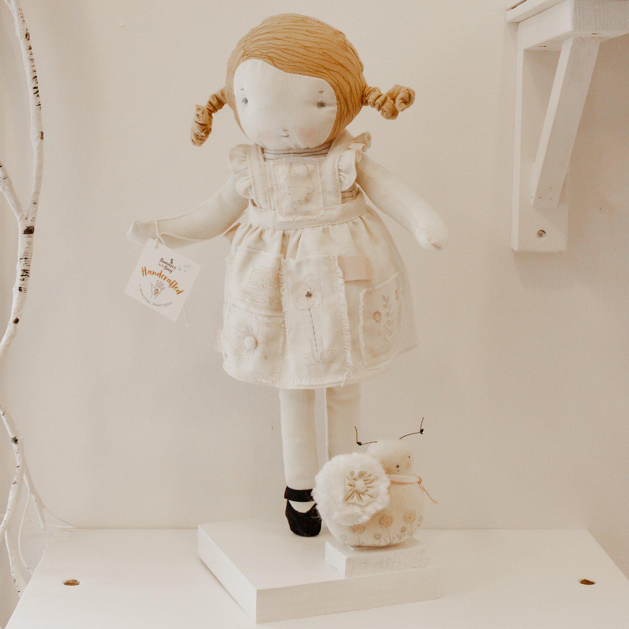RETIRED - Hutch Studio - Sweet Sadie & Suzy Scoot 1 - Make and Mend One of a Kind Doll - Image 2