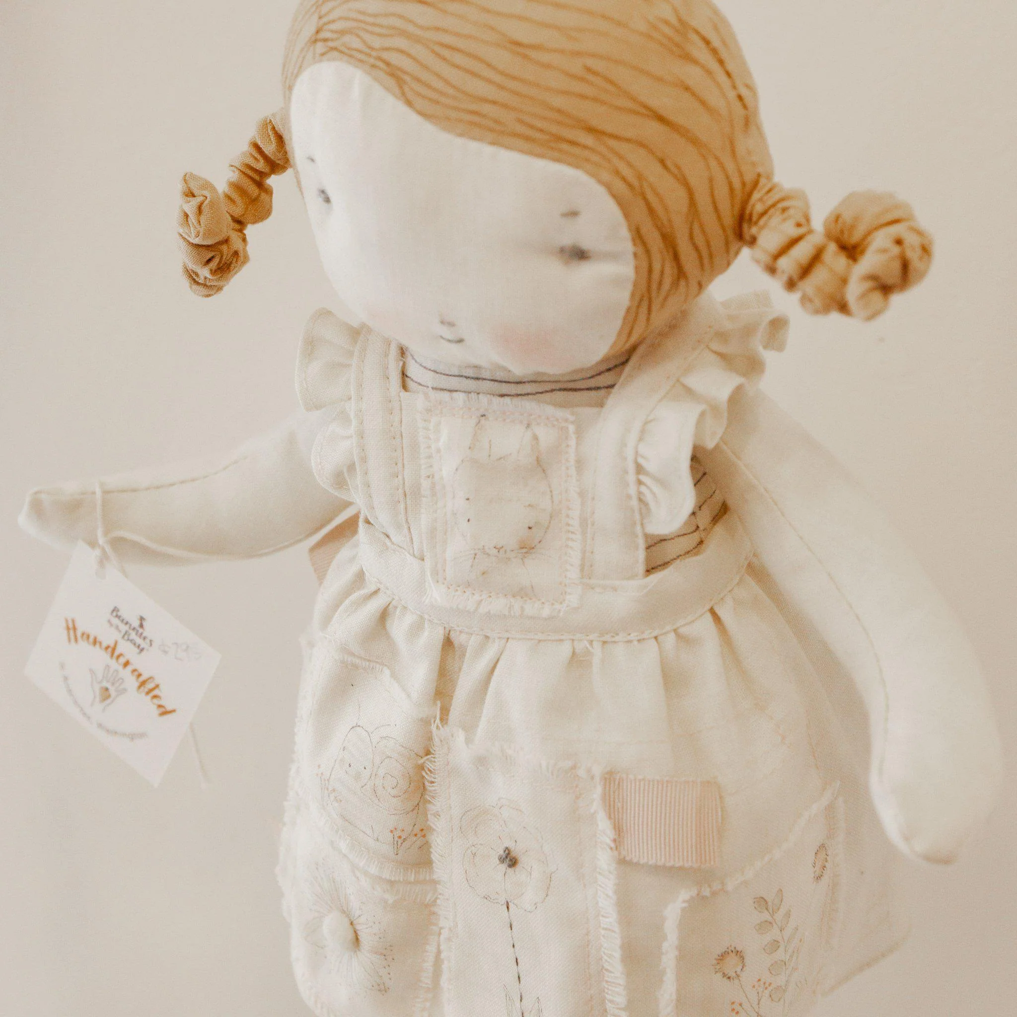 RETIRED - Hutch Studio - Sweet Sadie & Suzy Scoot 1 - Make and Mend One of a Kind Doll - Image 3