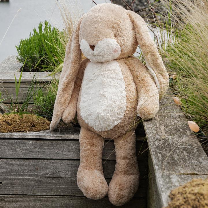 Bigger 26" Floppy Nibble Bunny - Almond Joy - Image 6