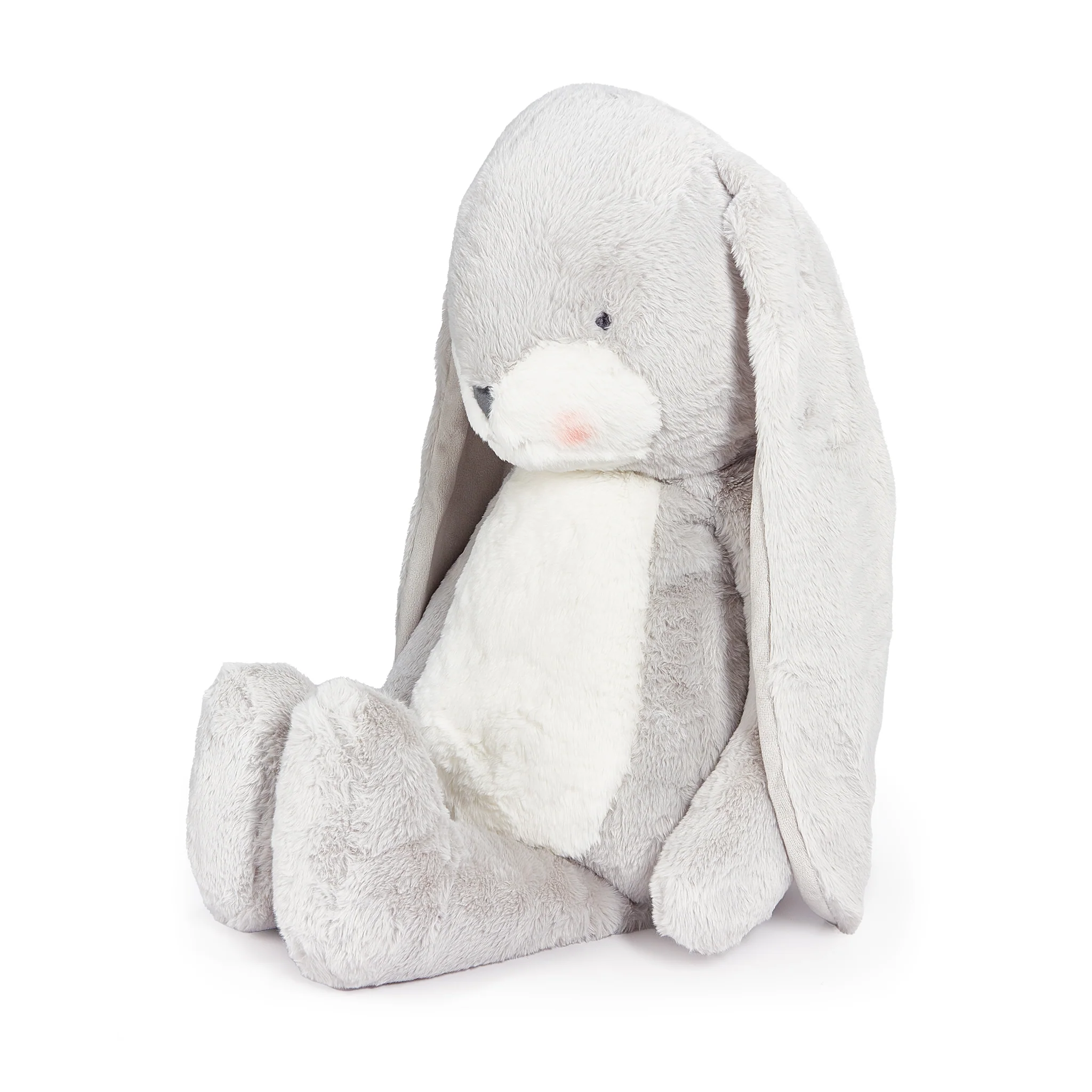 Bigger 26" Floppy Nibble Bunny - Gray - Image 3