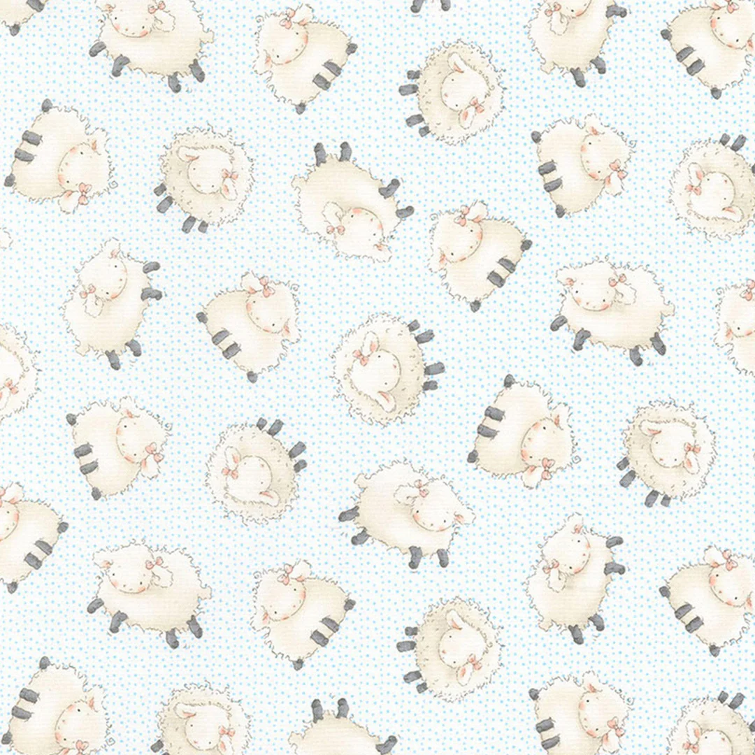 RETIRED - Fabric - Good Friends Farm Collection - Sheep - 1/4 yd