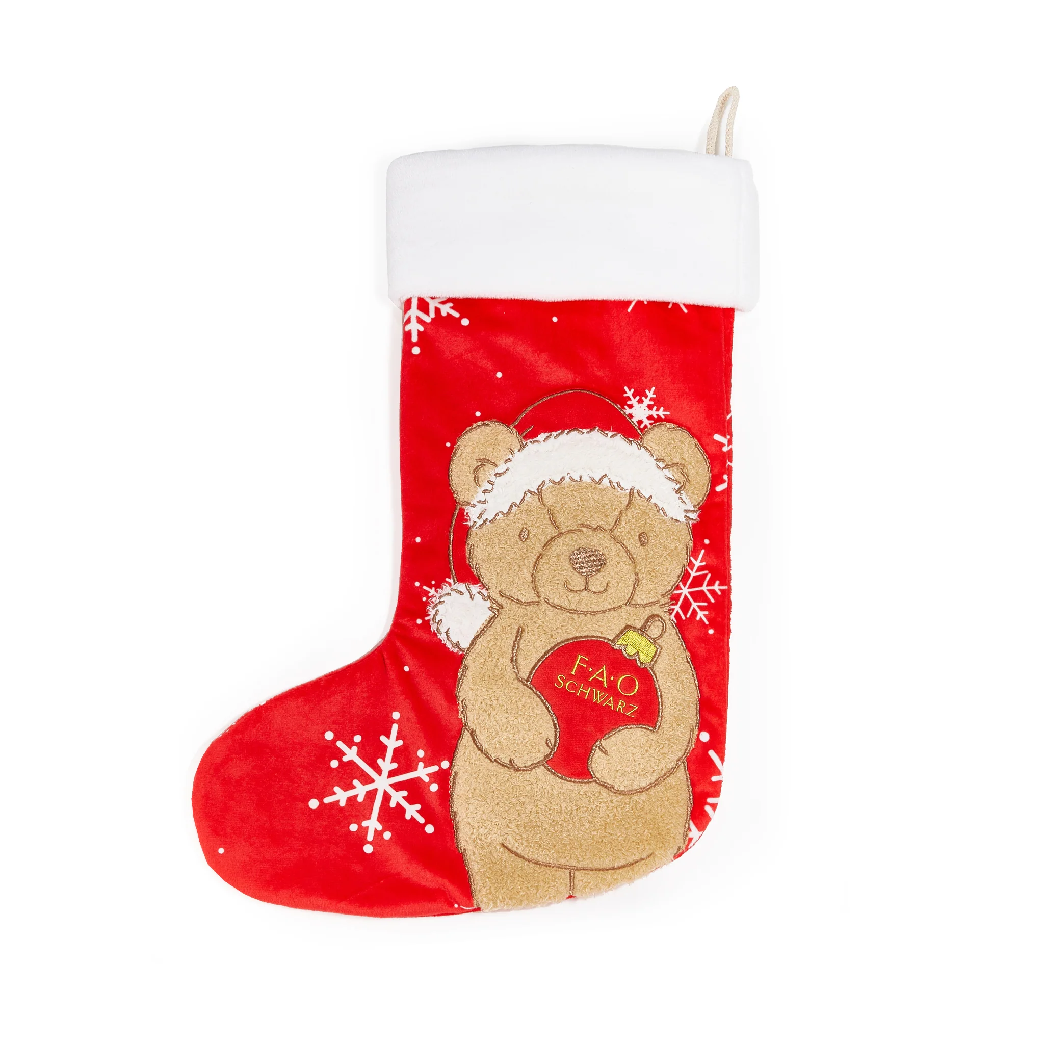 FAO Schwarz Bear Stocking