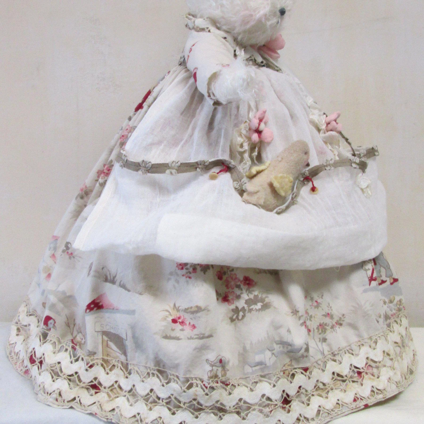 RETIRED - Hutch Studio - Charity Chick-A-Dee - One Of A Kind Bunny - Image 3