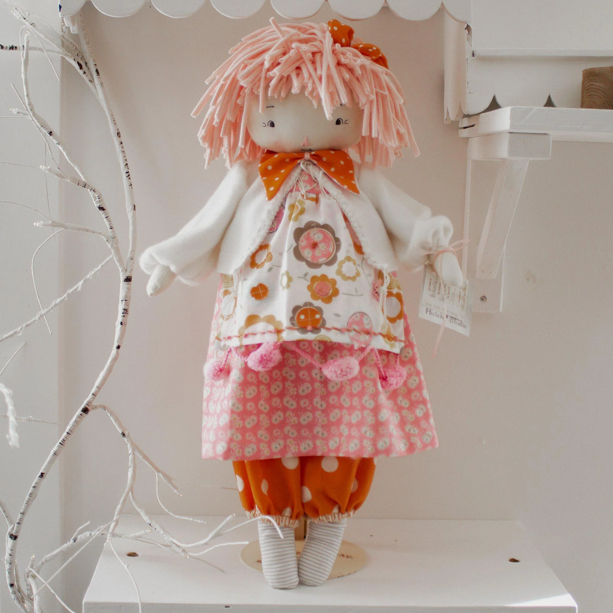 RETIRED - Hutch Studio Original - Petunia - One of a Kind Doll