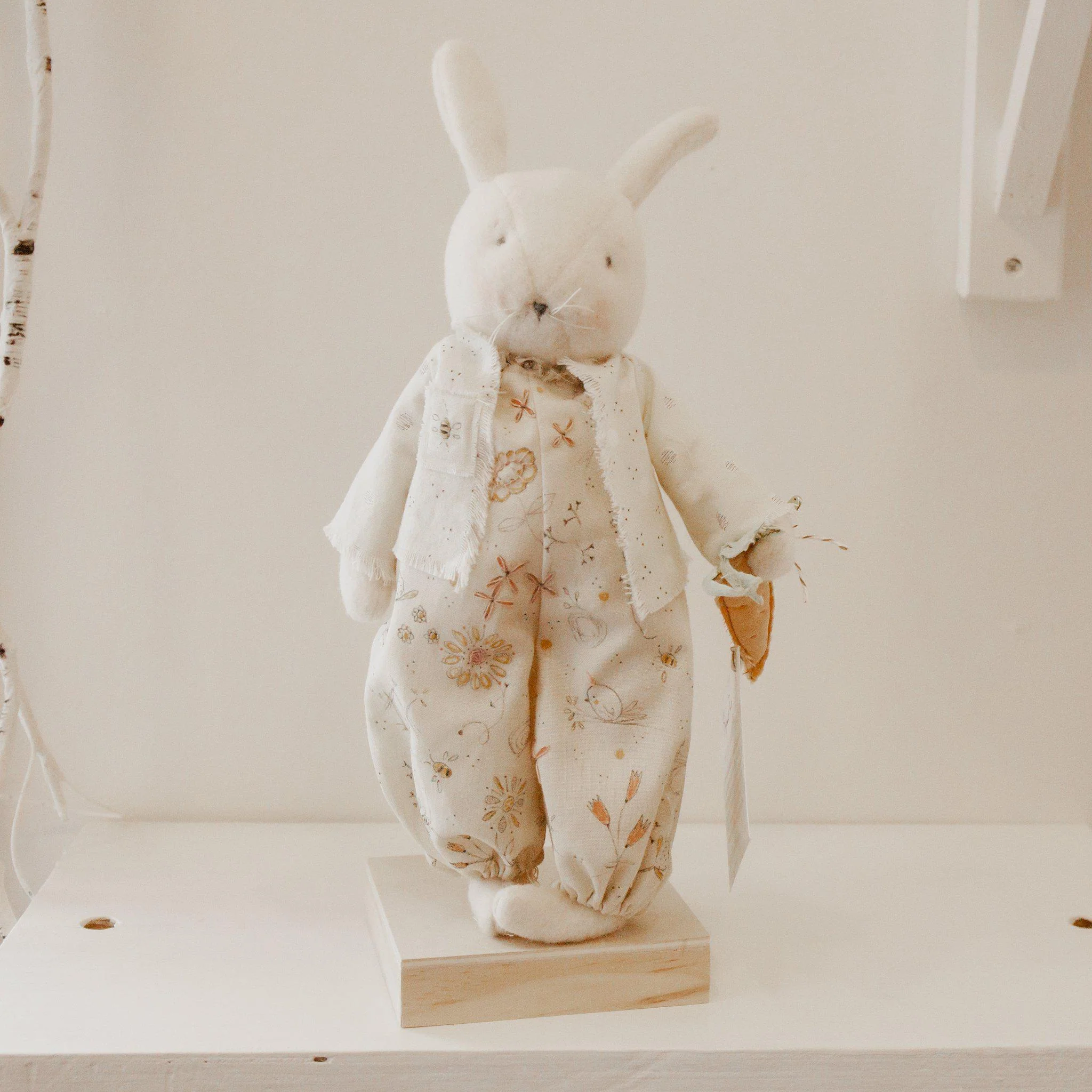 RETIRED - Hutch Studio Original - Sweet Pea - One of A Kind Bunny
