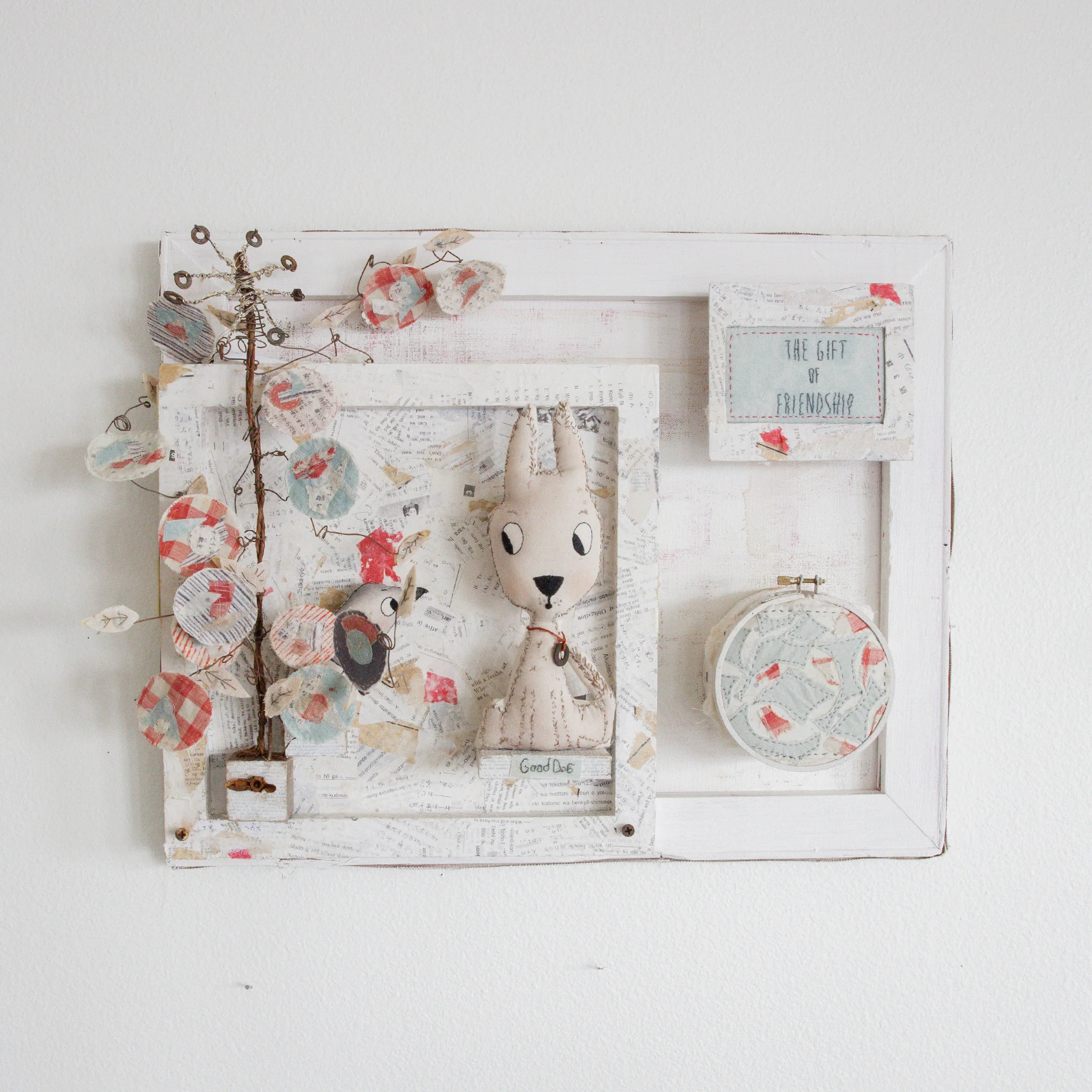 RETIRED - Hutch Studio - Paws and Caws Collage Collection | The Gift of Friendship