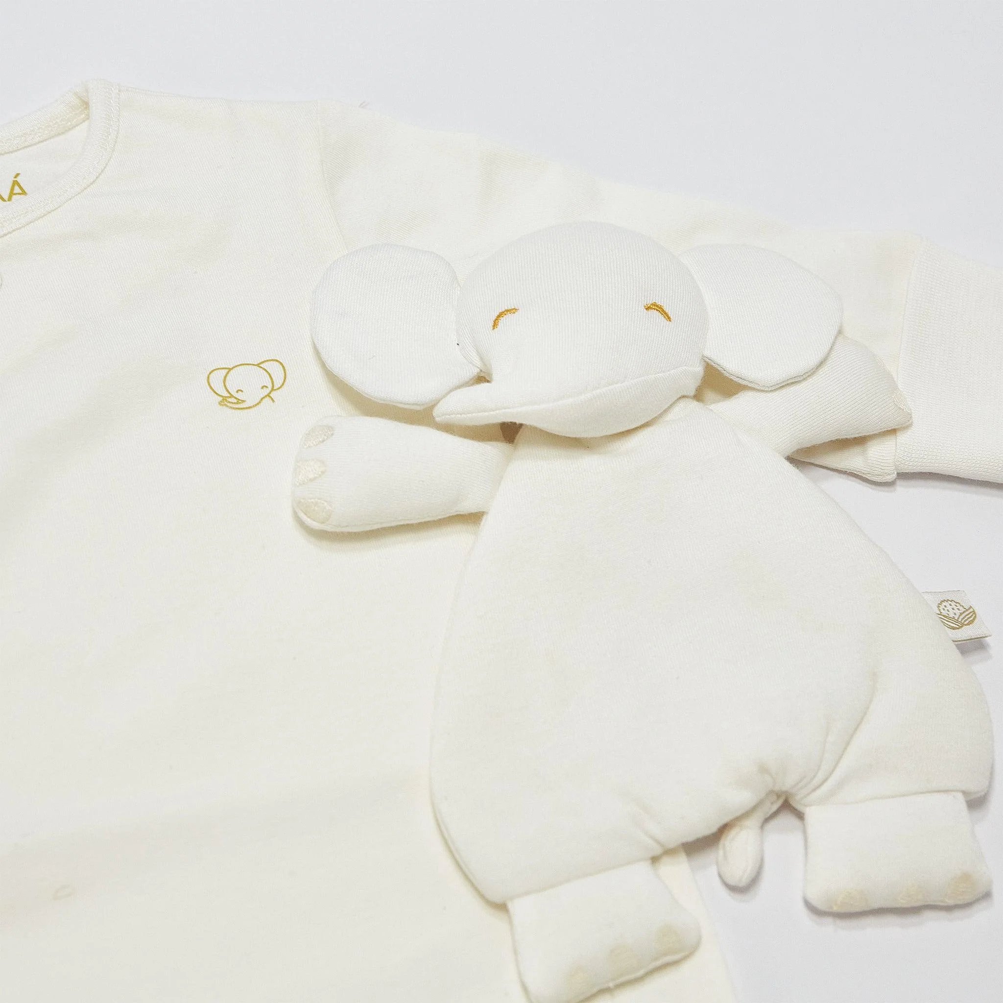 RETIRED - Organic White Baby Bundle Gift Set - Image 5