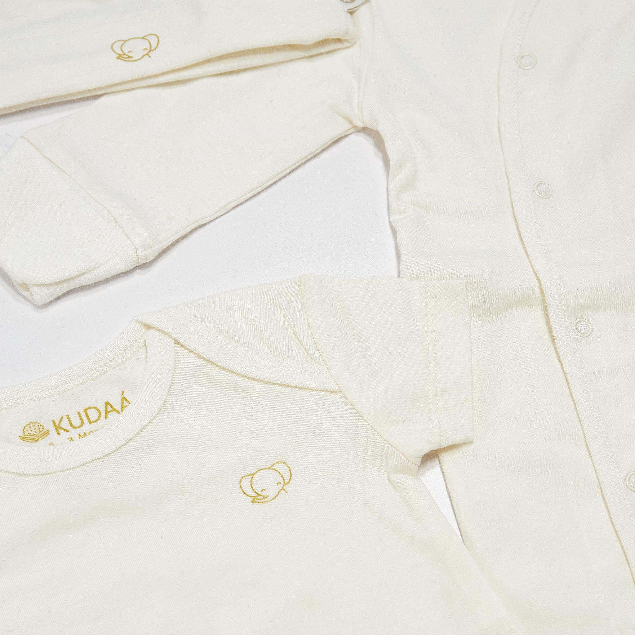 RETIRED - Organic White Baby Bundle Gift Set - Image 6