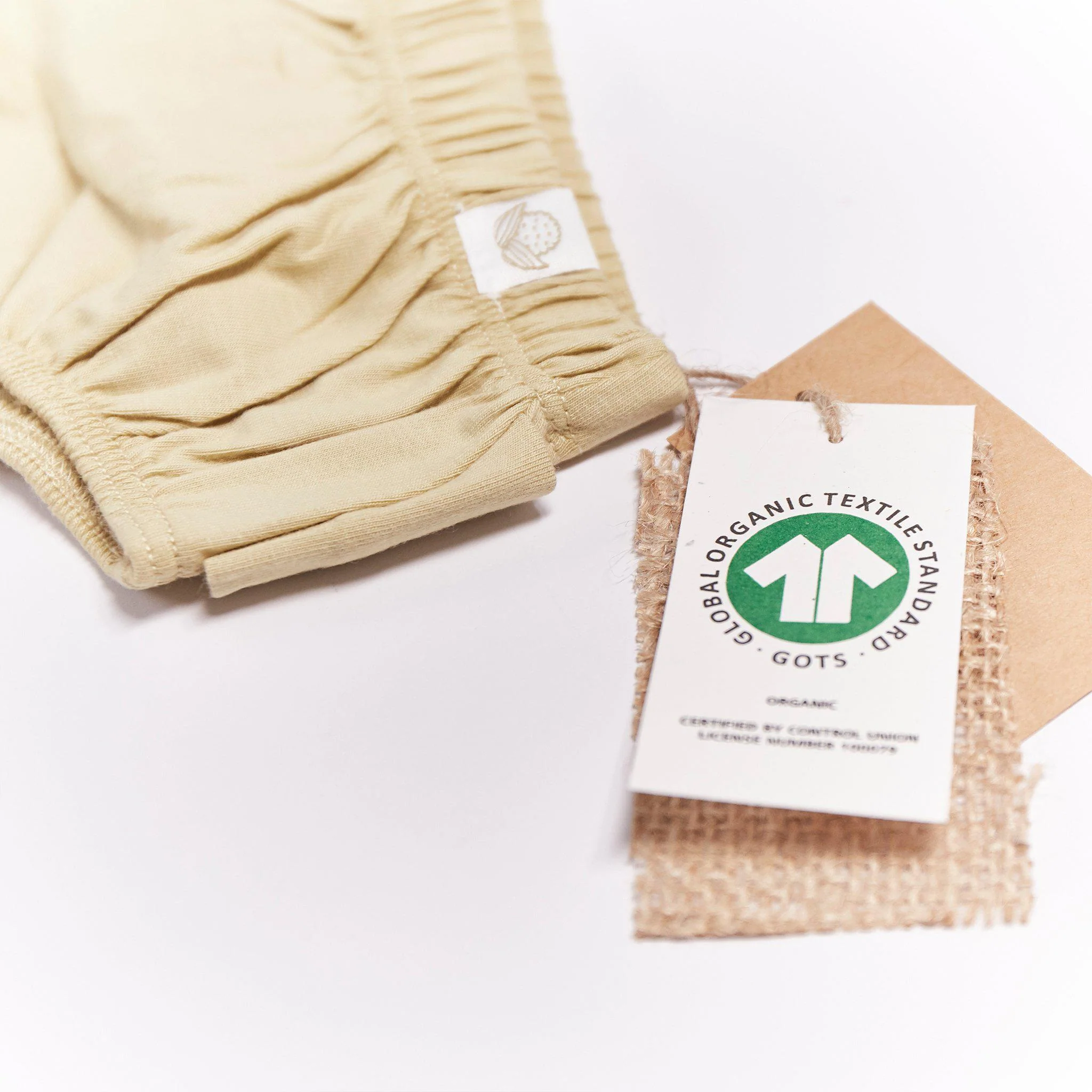 RETIRED - Organic Bow-Tu-Ful Panty - Green Tea - Image 4