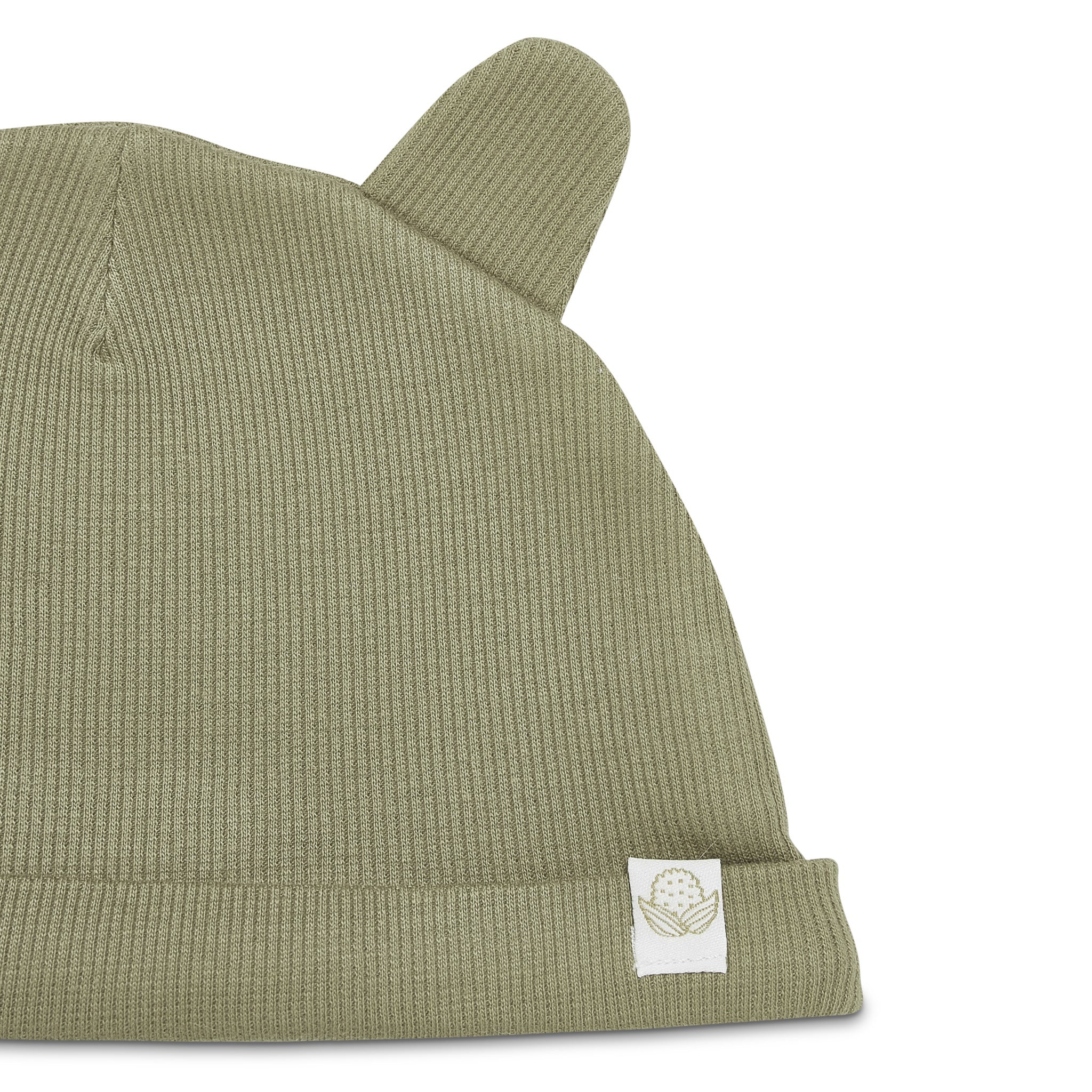 RETIRED - Organic Bunny Ears Cap - Bayleaf - Image 3