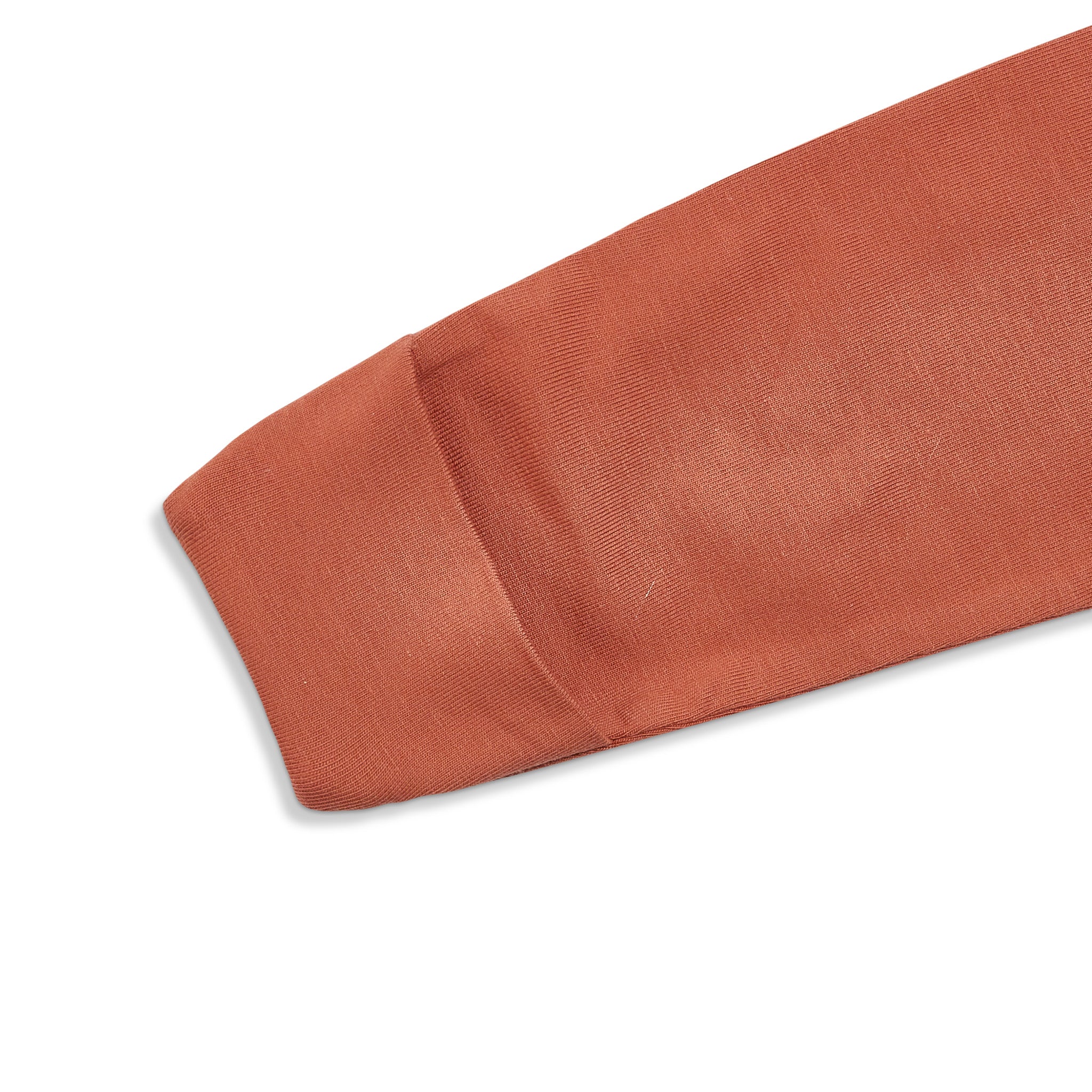 RETIRED - Organic Long Sleeve Zippered Bunsie - Paprika - Image 5