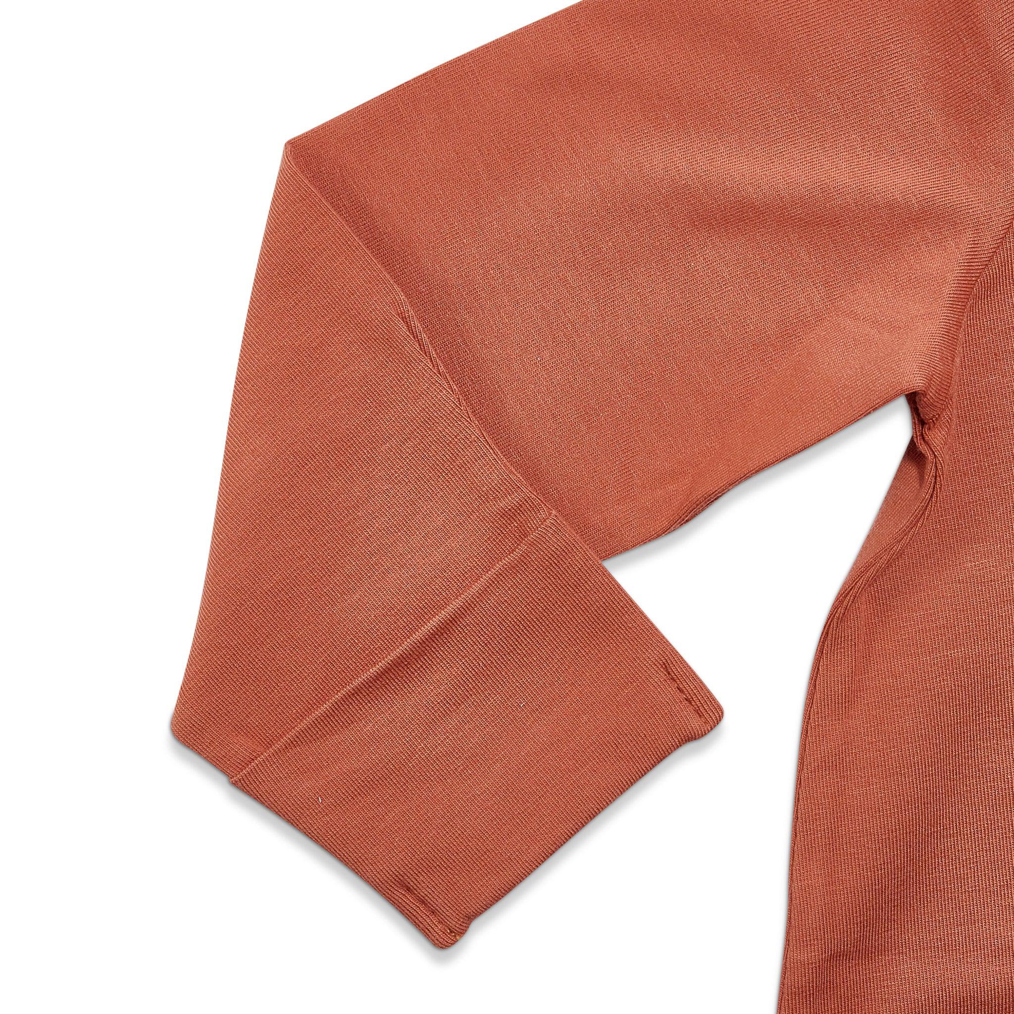 RETIRED - Organic Long Sleeve Zippered Bunsie - Paprika - Image 6