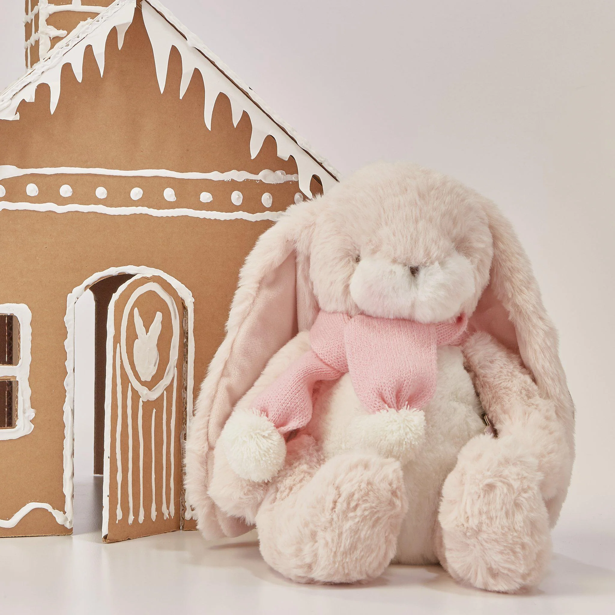 RETIRED - Limited Edition - Little Nibble 12" Pink Holiday Bunny