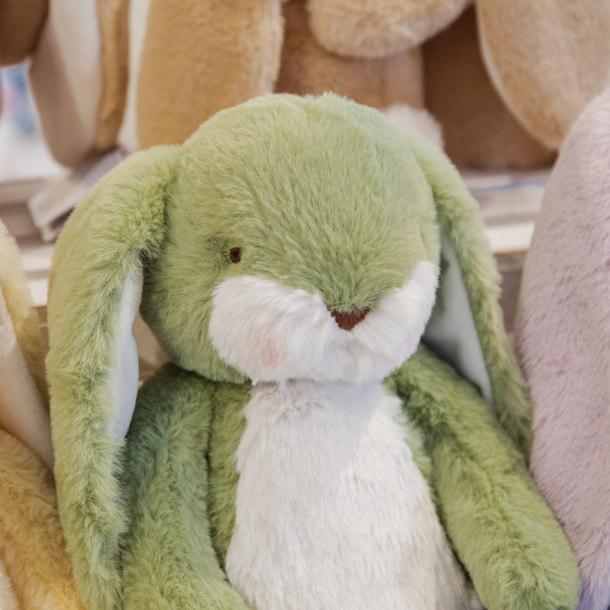 Little 12" Floppy Nibble Bunny – Pistachio - Image 6