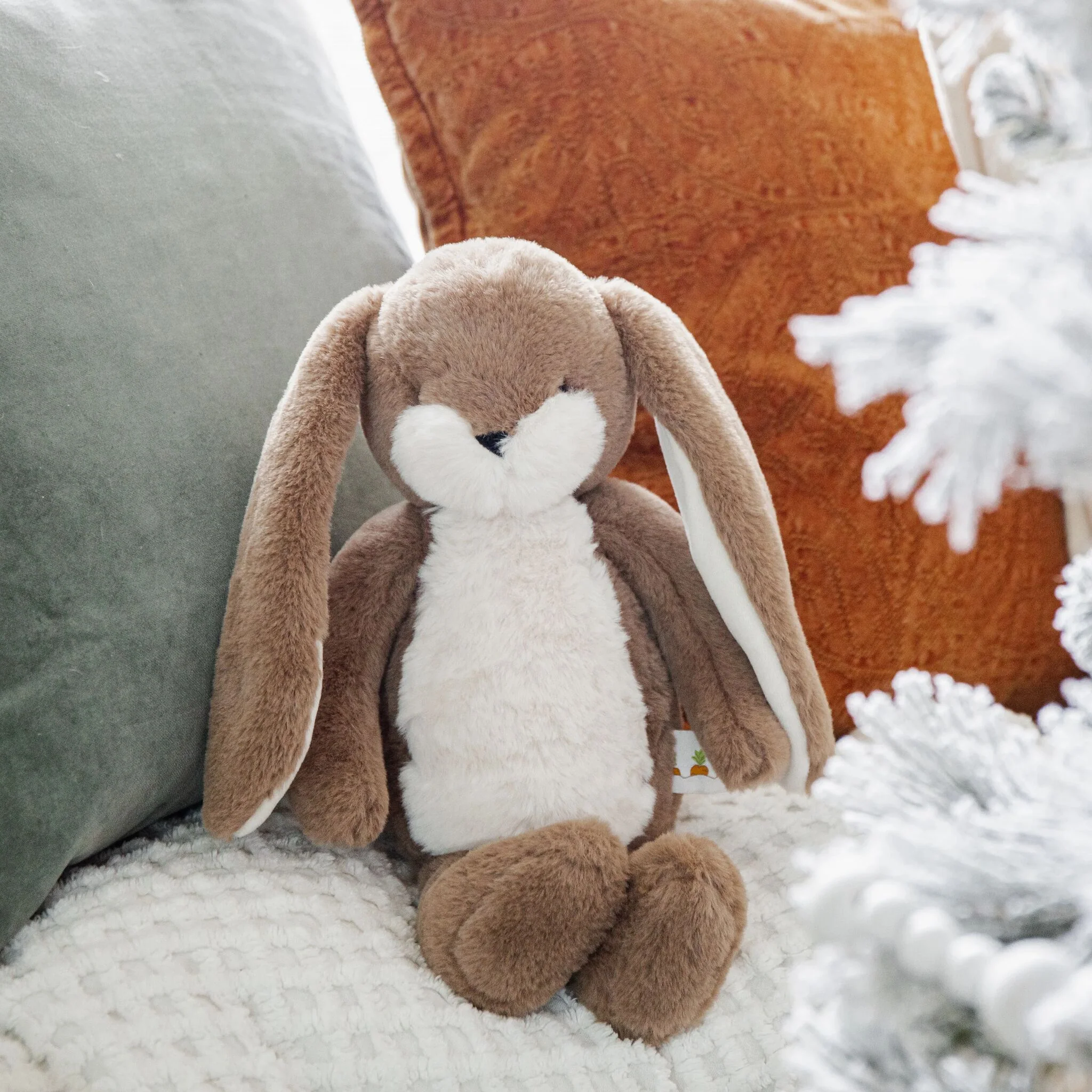 Little 12" Floppy Nibble Bunny - Ginger Snap - Image 6