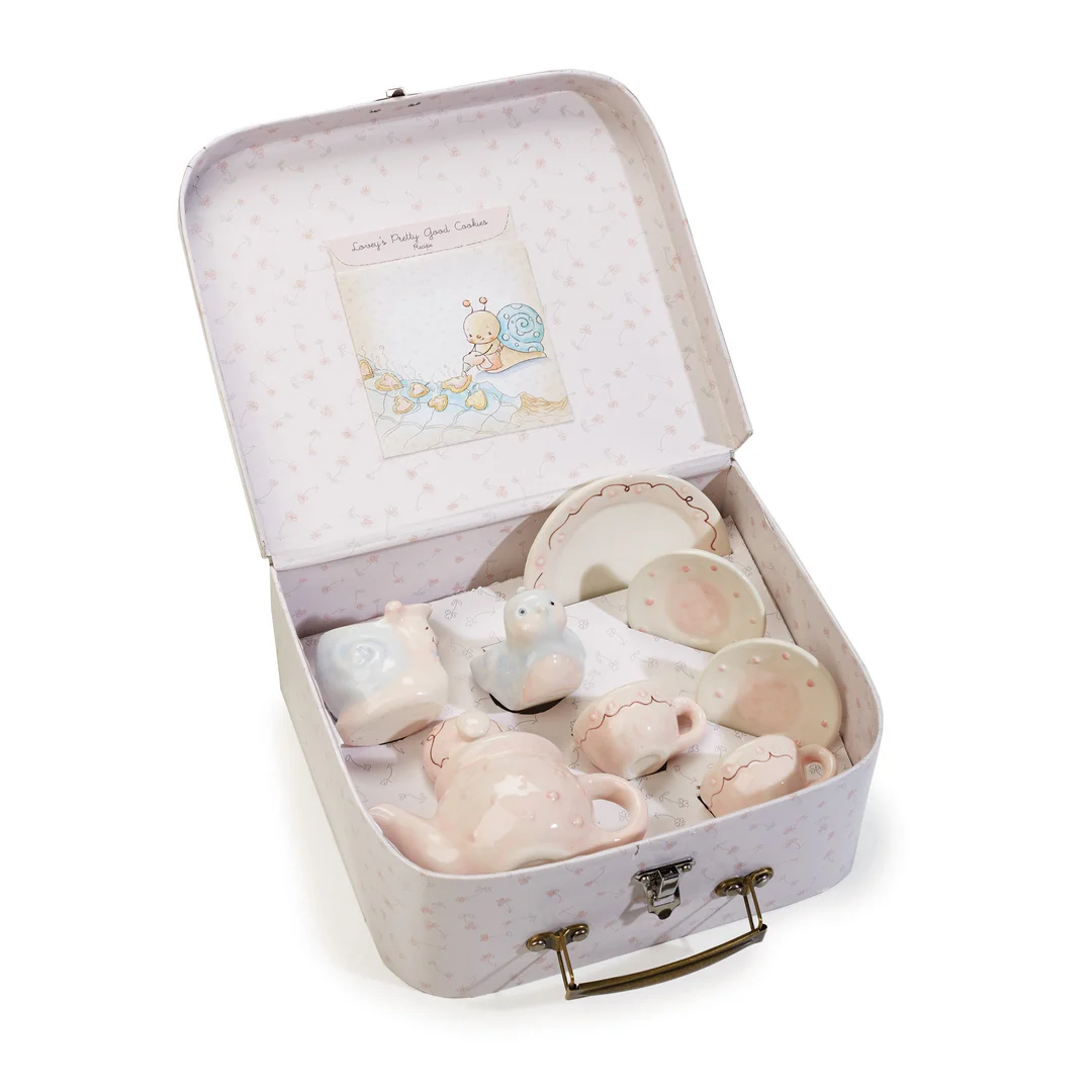 RETIRED - Pretty Girl Tea Set - Image 2