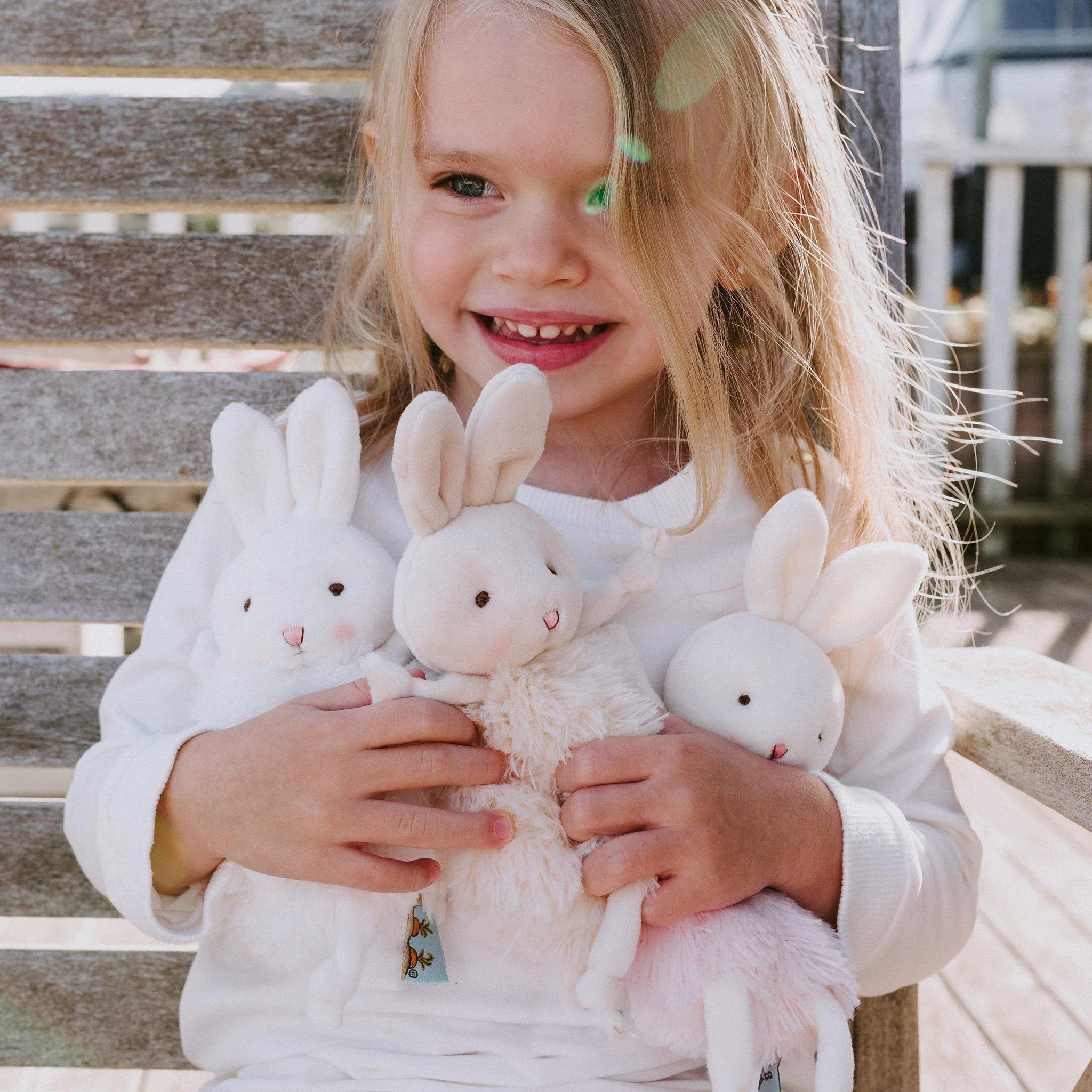 Roly Poly Blossom- Pink Bunny - Image 3
