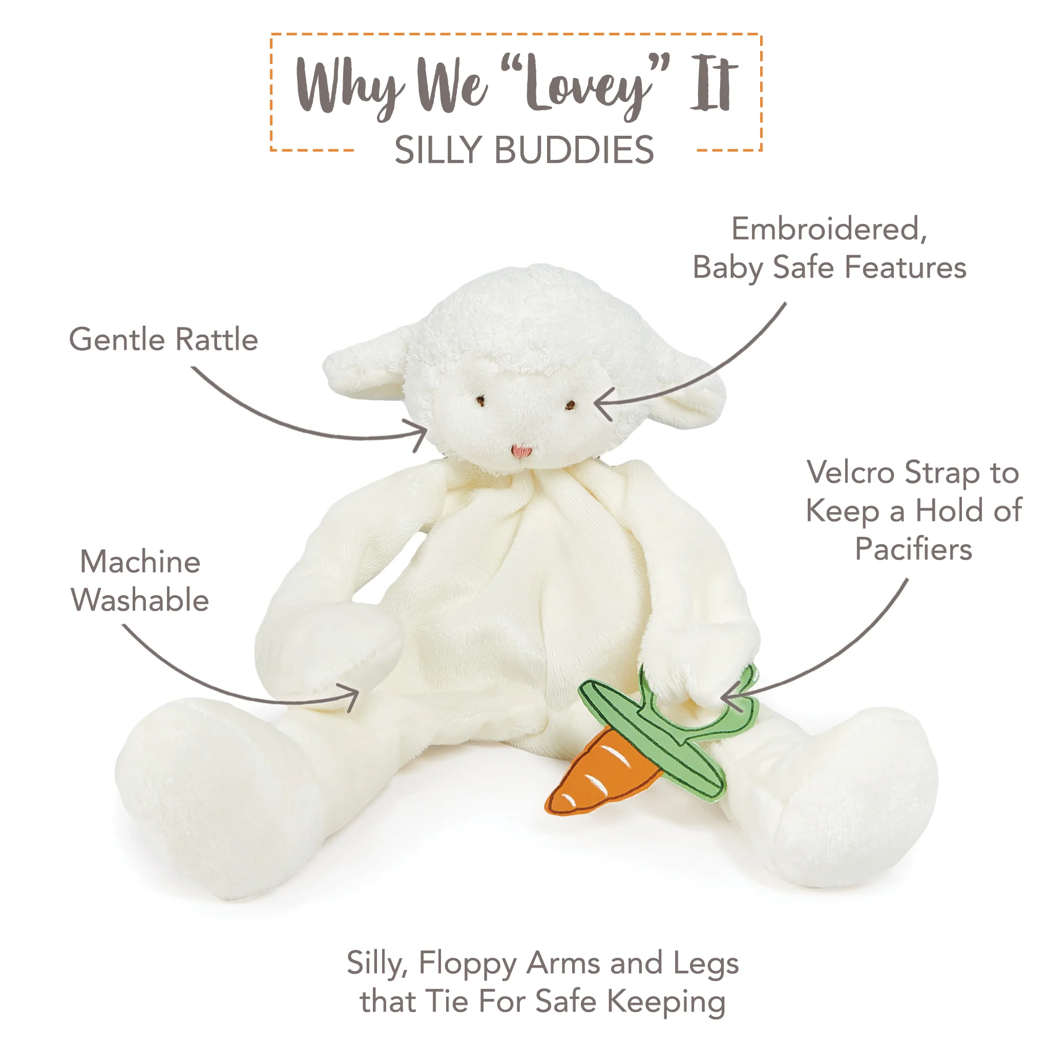 Snuggle and Soothe Baby Gift Set - Cream - Image 3