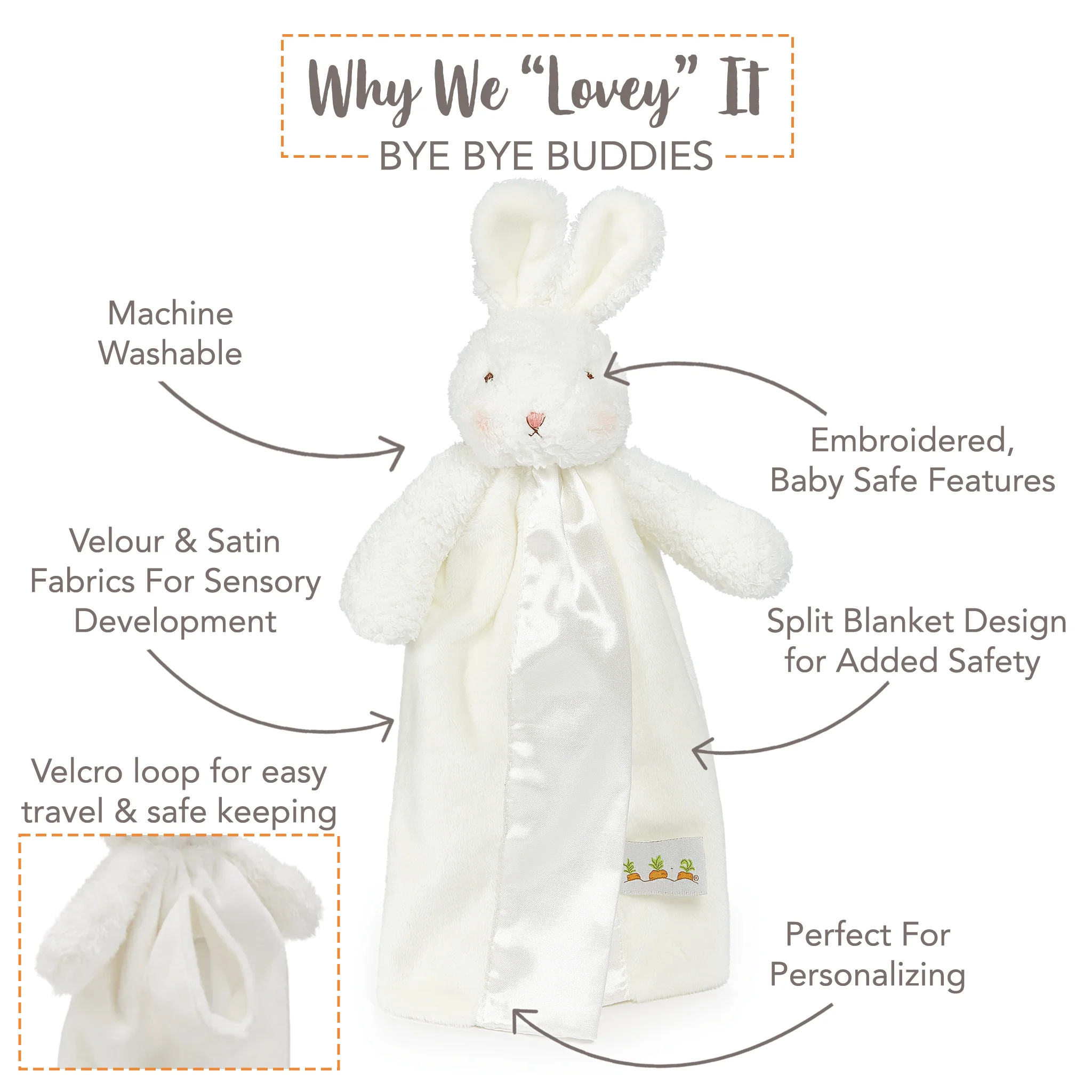 Somebunny Loves You! Bun Bun Gift Set - Cream - Image 3